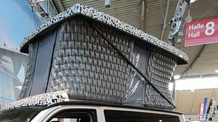    Вот, такие надувные крыши и стены авто-домов обещают существенно увеличить жилую площадь салона