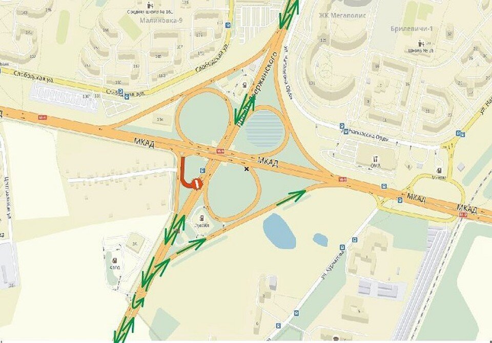     Схема УГАИ ГУВД Мингорисполкома