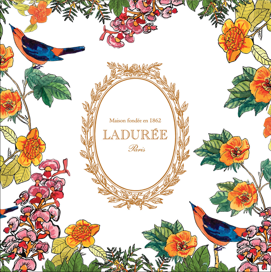 Ladurée — французская кондитерская, один из самых известных в мире производителей макарун. Основана в 1862 году. Винтажный логотип.