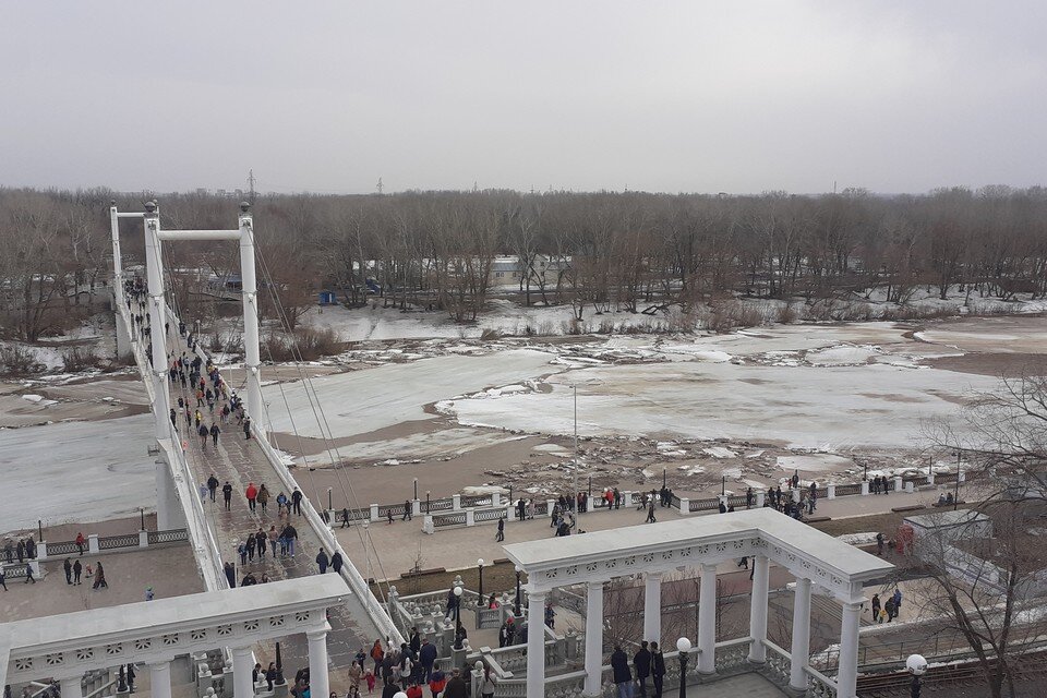     По прогнозам Урал в районе Оренбурга и Орска может выйти за критическую отметку во время паводка Елена Шкатова