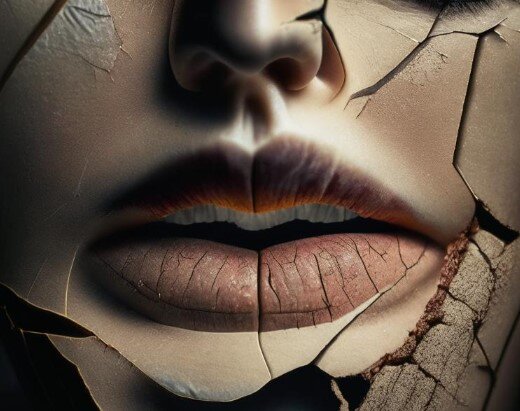 Трещинки на губах