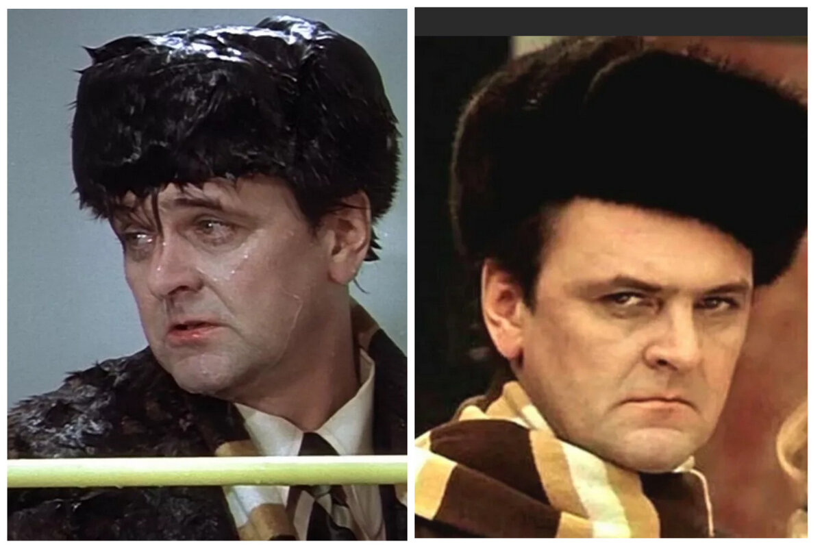 Кадр из к\ф "Ирония судьбы или с легким паром" Ипполит (Юрий Яковлев) https://www.kino-teatr.ru/