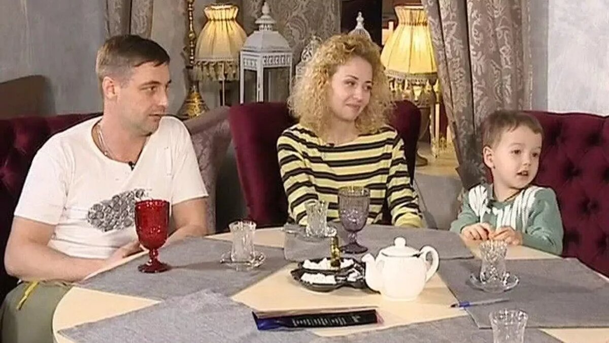    Вторая жена Батырева – Екатерина – и их сын Добрыня
