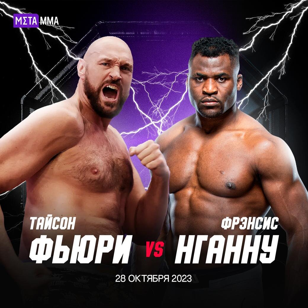     Тайсон Фьюри проведет бой с экс-чемпионом UFC Фрэнсисом Нганну