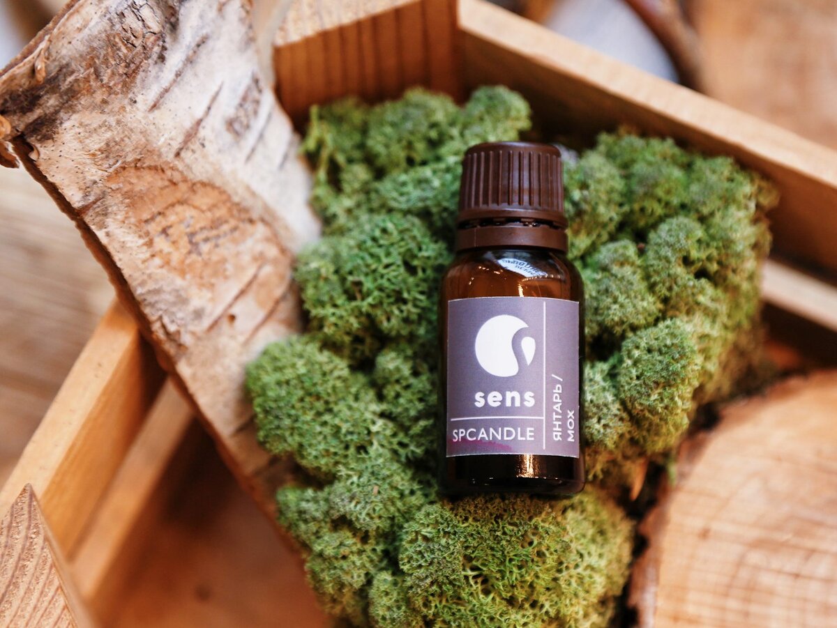 Ароматерапия аромамаслом Sens Янтарь/Мох