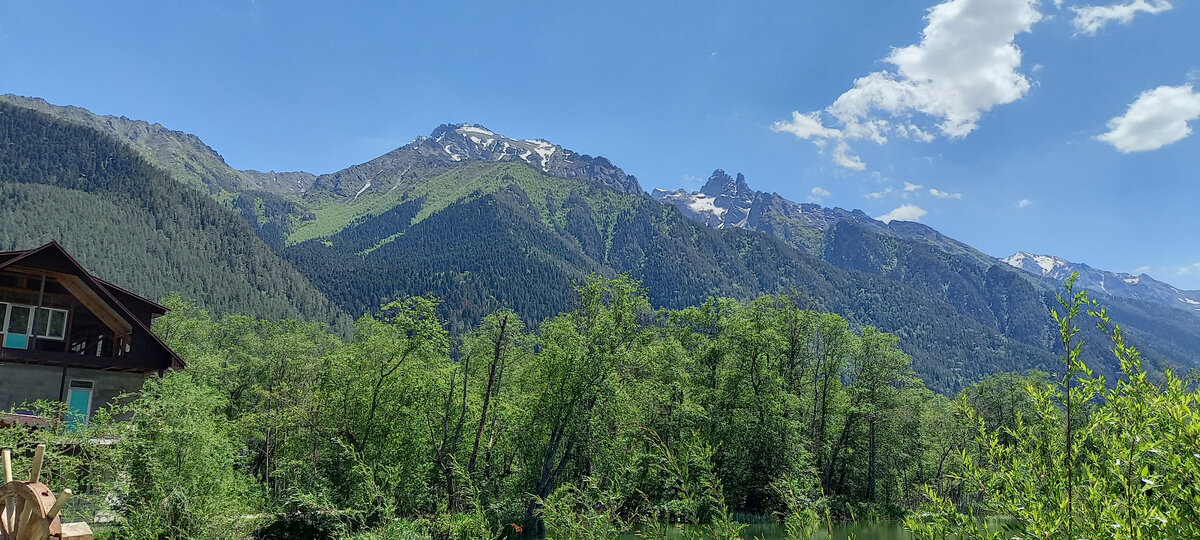 На территории рыб хозяйства