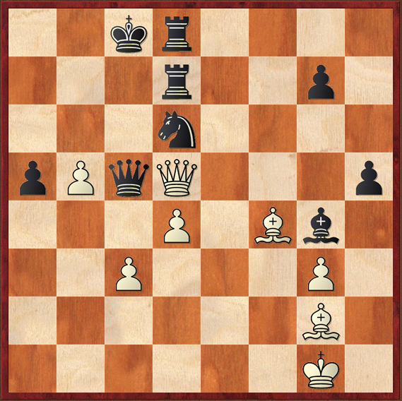 ход белых. Как бы Вы сыграли?