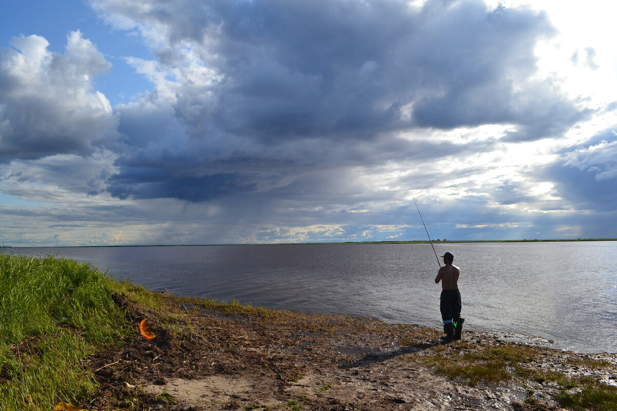 Ловля камбалы на Белом море., Автомобили и рыбалка на Севере