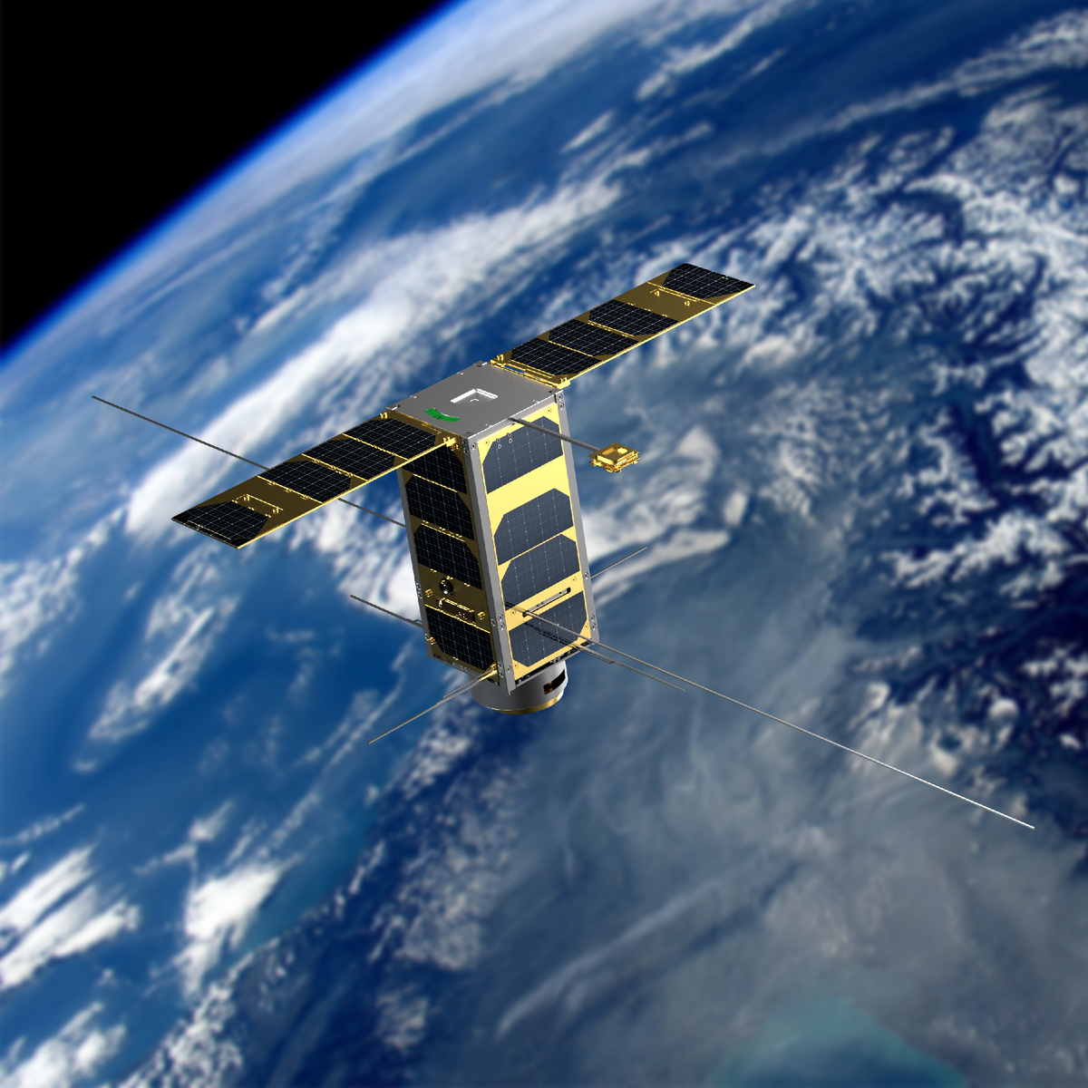 делаю рендер спутника) для наблюдения за североафриканскими птичками