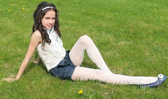 Алина Загитова в детстве