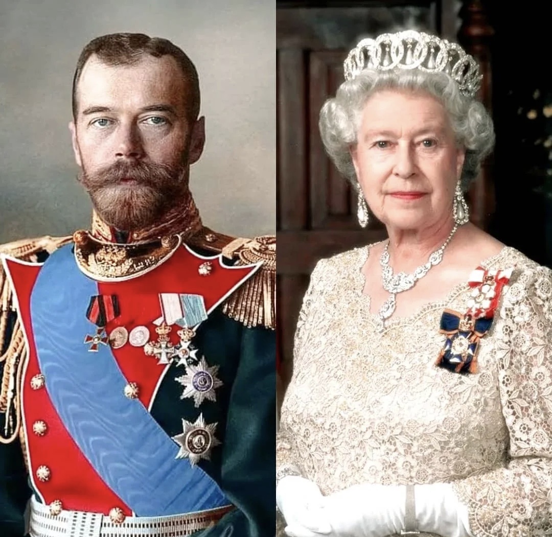 Николай II и Елизавета II
