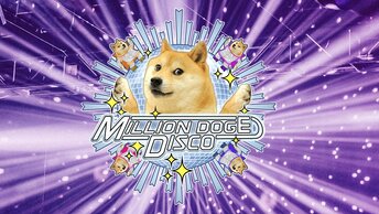 Миллионер в мобильной игре, раздает doge.