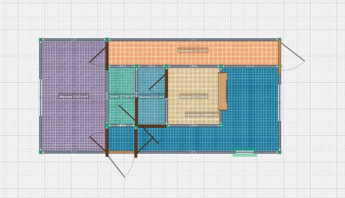 Примерный план помещений