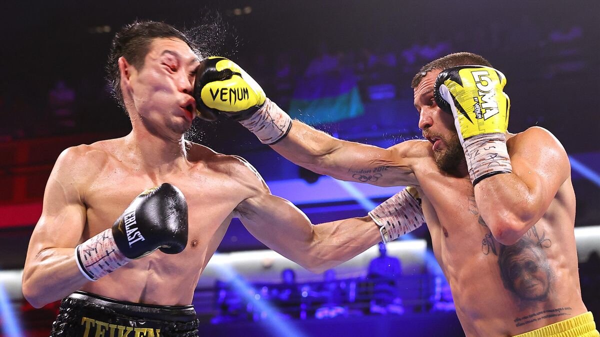 Василий Ломаченко в бою