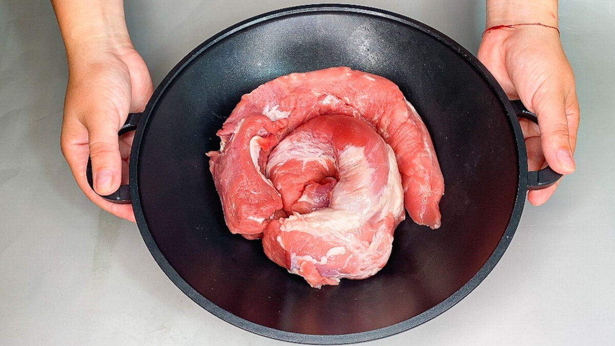 пробовал мясо