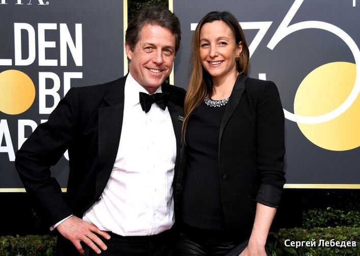 Хью Грант и Анна Эберштейн