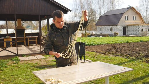 ЛАГМАН ЖАРЕНЫЙ. УЙГУРСКИЙ ЛАГМАН В КАЗАНЕ НА КОСТРЕ