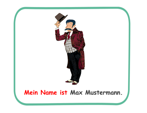 Mein Name ist