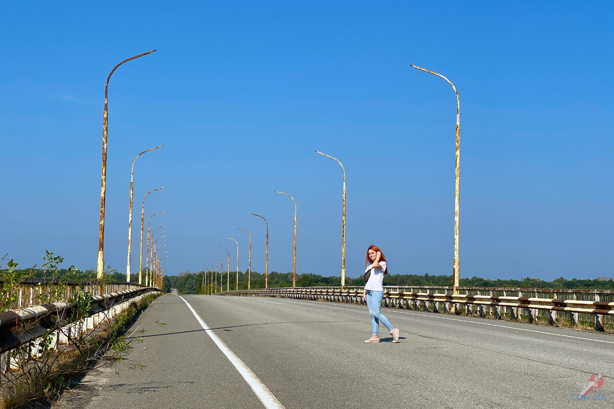 Мост через реку Припять. 