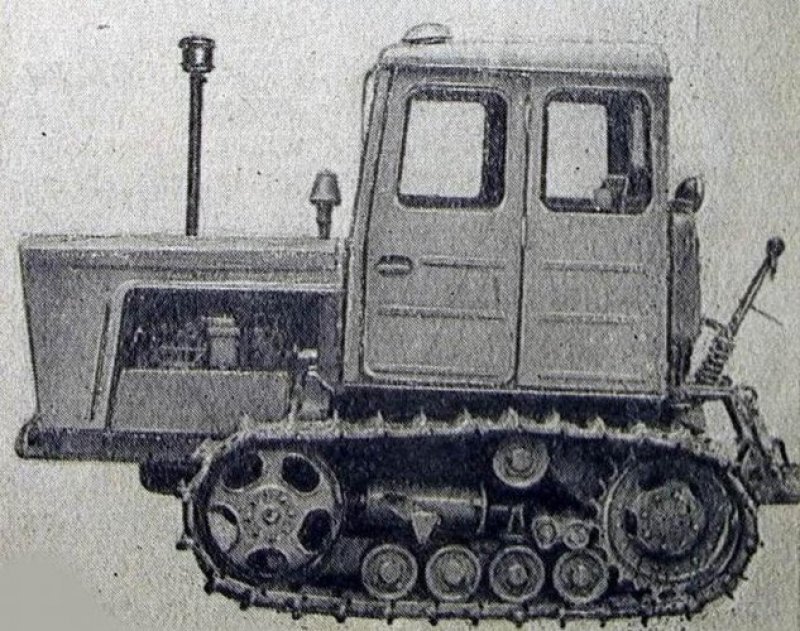 Мини гусеничный трактор 1935г