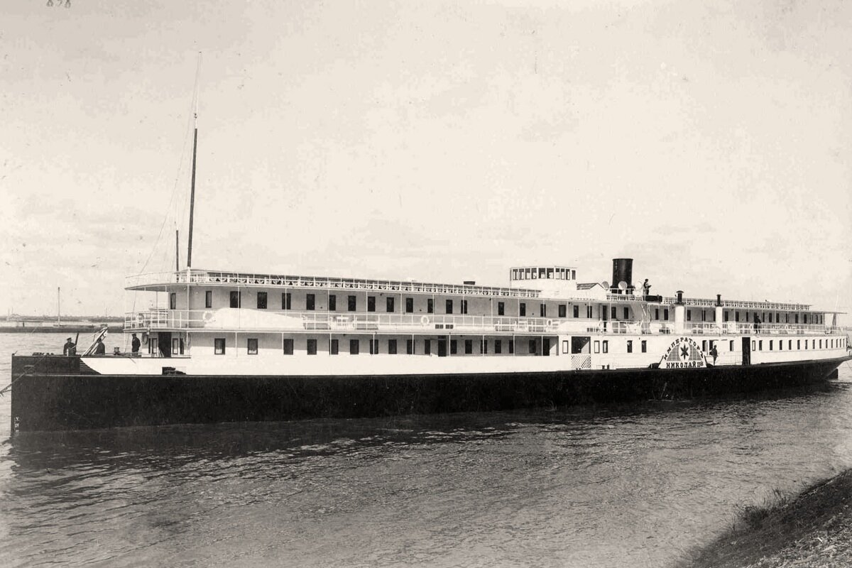 Пароход «Император Николай II», пароходная компания «По Волге» 