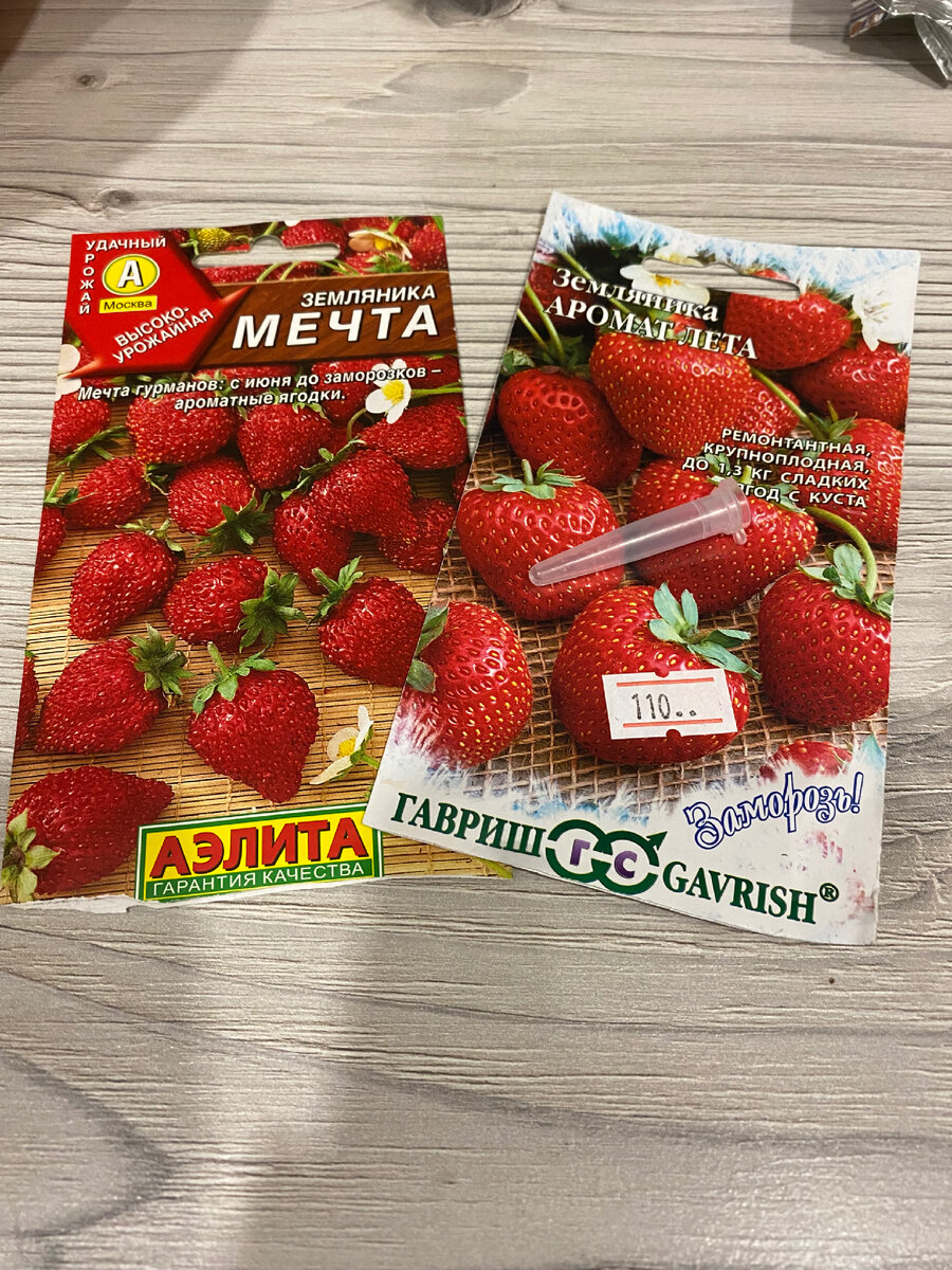 Сорта земляники