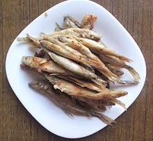 Жареная корюшка - местный деликатес