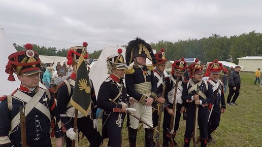 БОРОДИНО.💥РЕКОНСТРУКЦИЯ БОРОДИНСКОГО СРАЖЕНИЯ 1812 ГОДА.👉БОЙ.👉ШЕСТВИЕ УЧАСТНИКОВ БИТВЫ (часть 3).