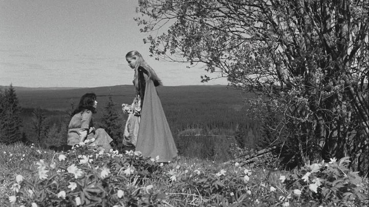 Кадр из фильма "Девичий источник" (1961)