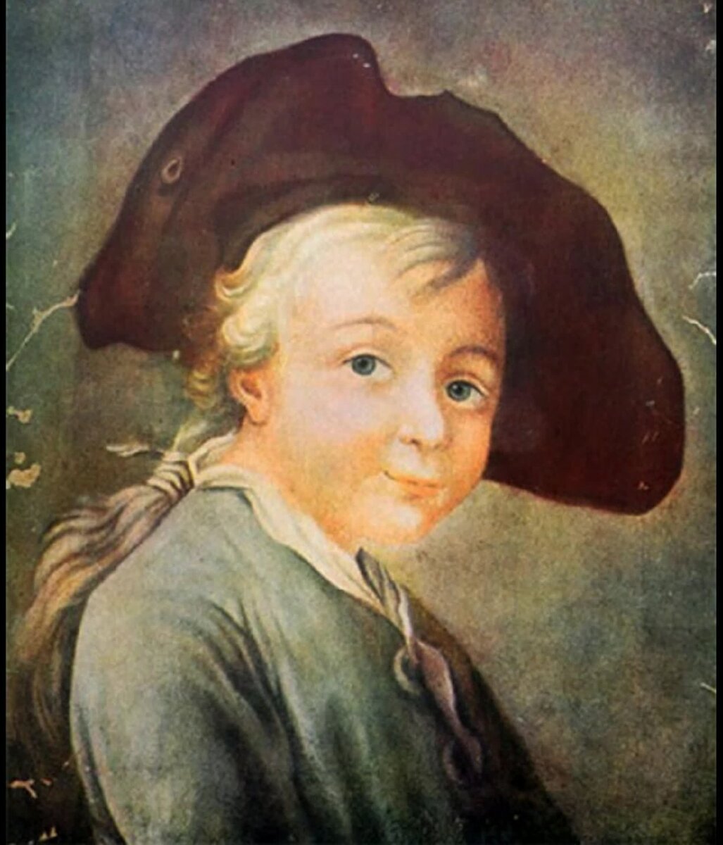 Александр Суворов в детстве.