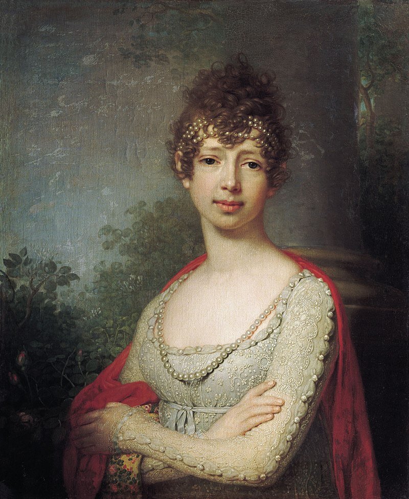 Maria Pavlovna of Russia by V.Borovikovskiy (1804, Gatchina)
