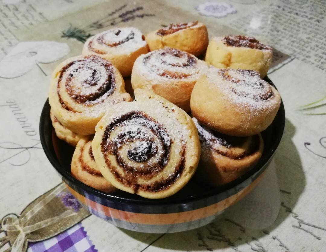 Печенье на желтках и сметане