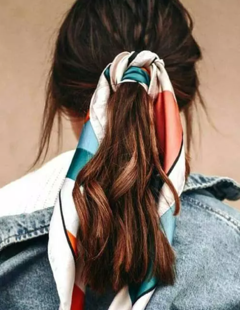 12 простых способов, как красиво завязать платок и шарф на голове
