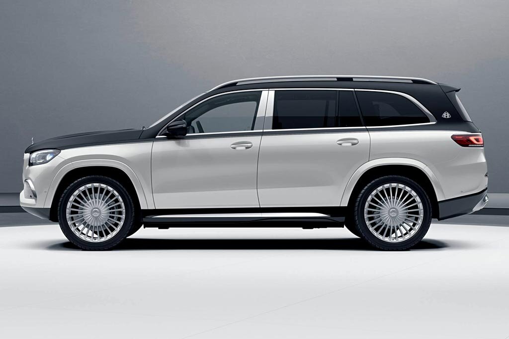 Mercedes maybach gls 600-вид сбоку