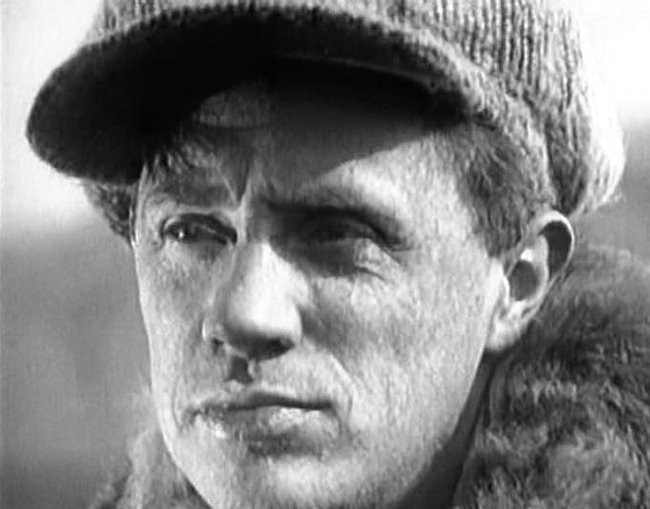 в роли Фомки  "Жигана" в фильме " Путевка в жизнь"- одна из первых ролей в кино.