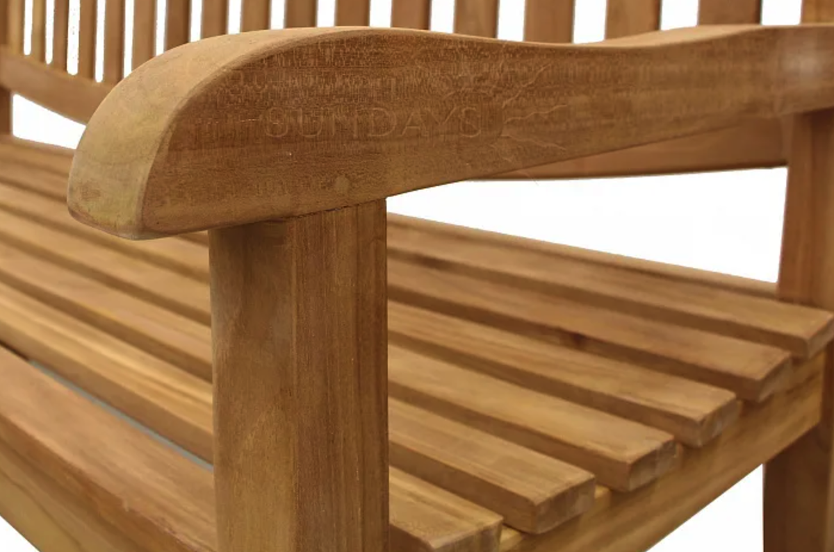 Скамейка из тика