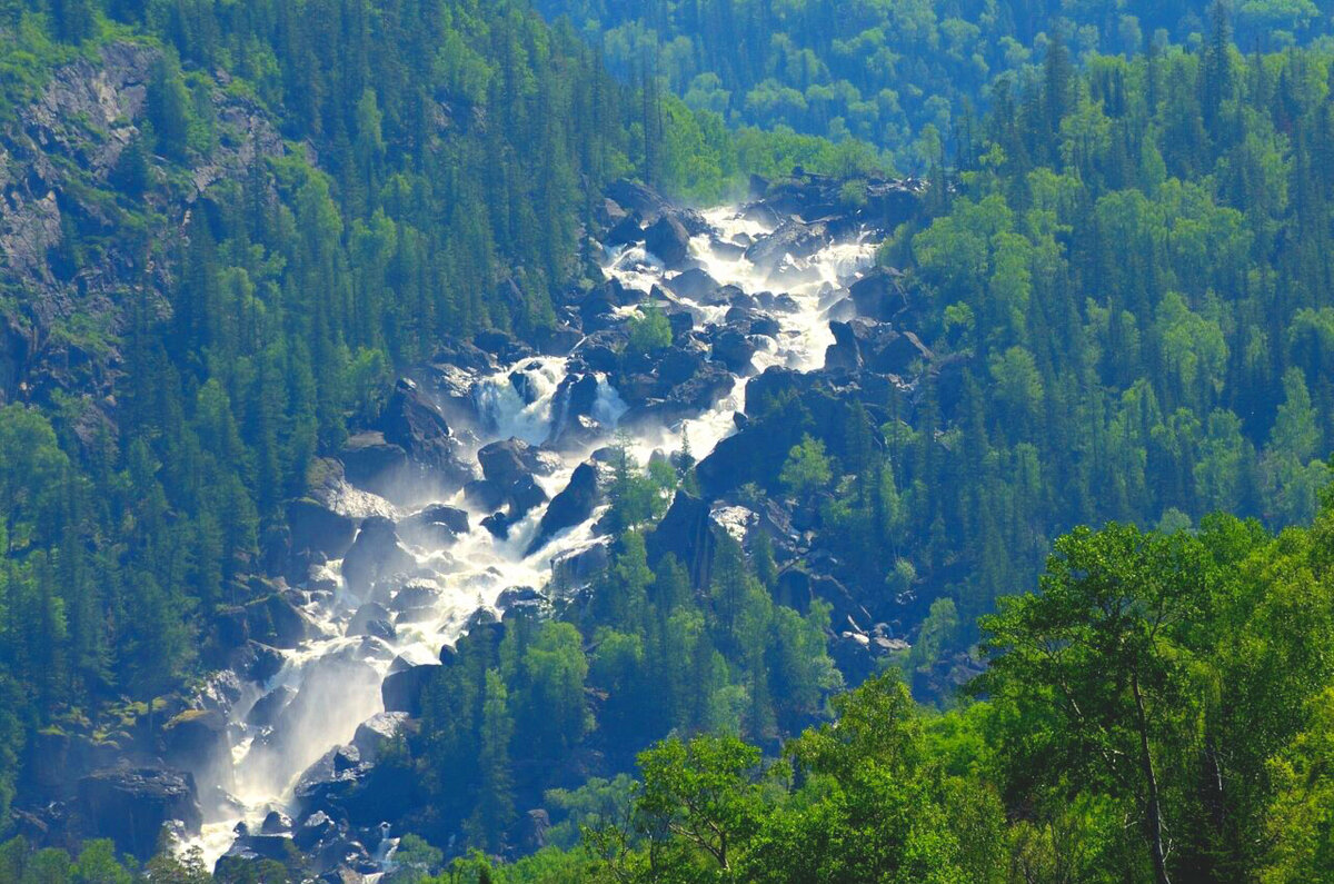 Алтай. Водопад Учар – Чульчинский