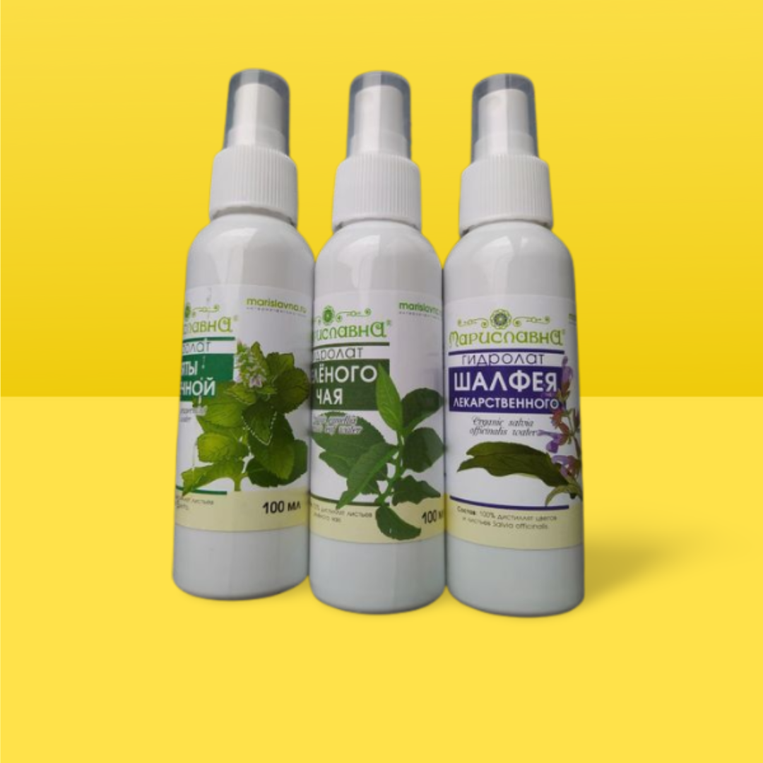 Гидролаты от бренда "Мариславна"