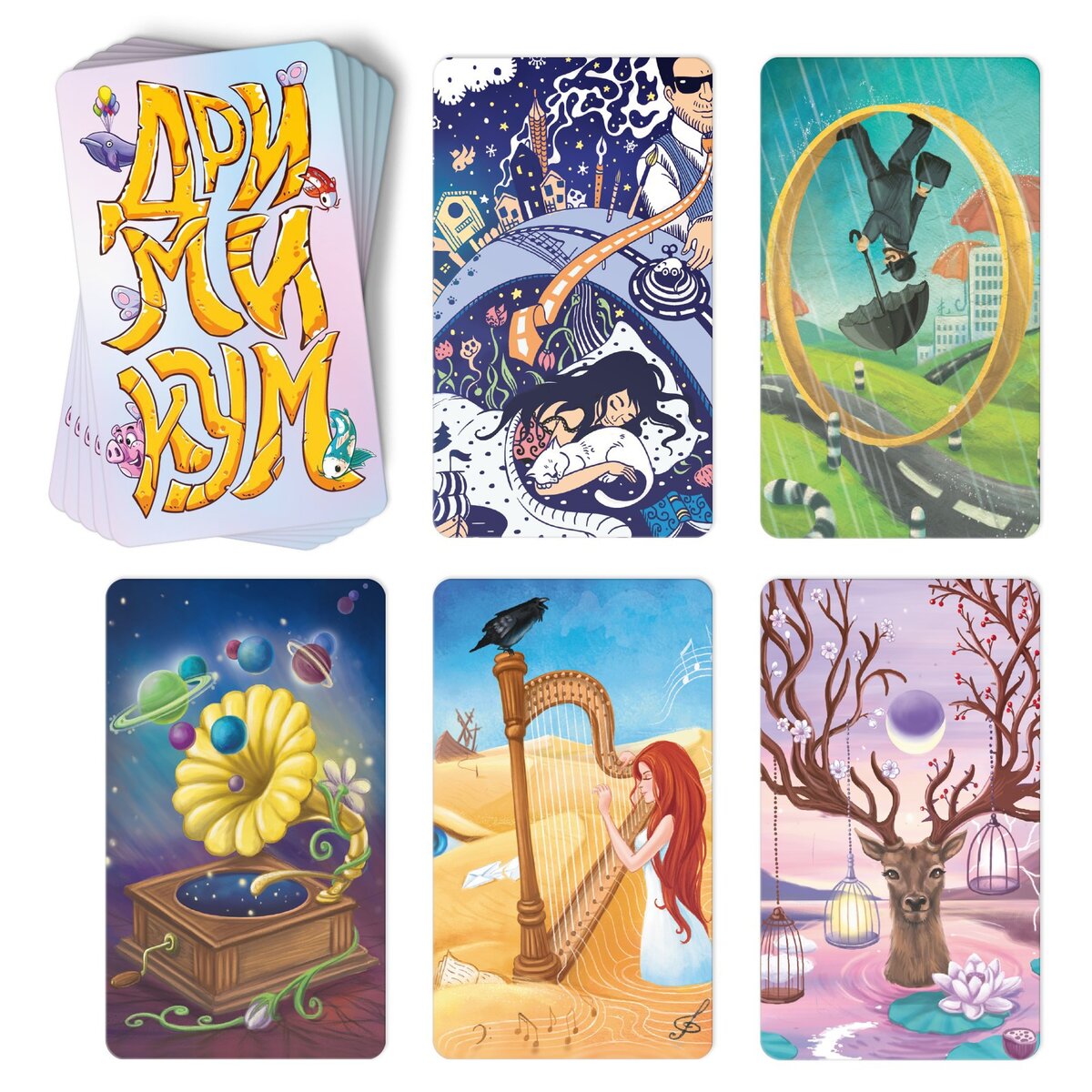 Настольная игра на ассоциации «Дримикум»