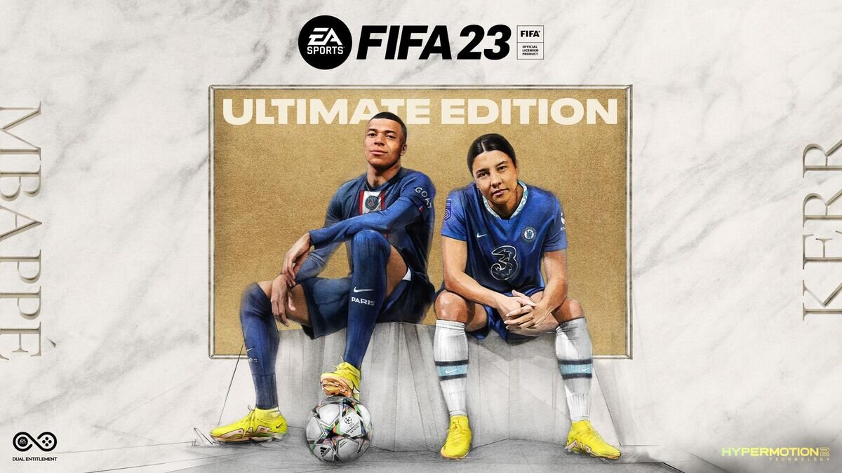    Официальная обложка FIFA 23© Фото : EA SPORTS