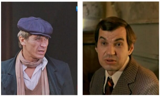 Актеры Иван Бортник и Георгий Бурков