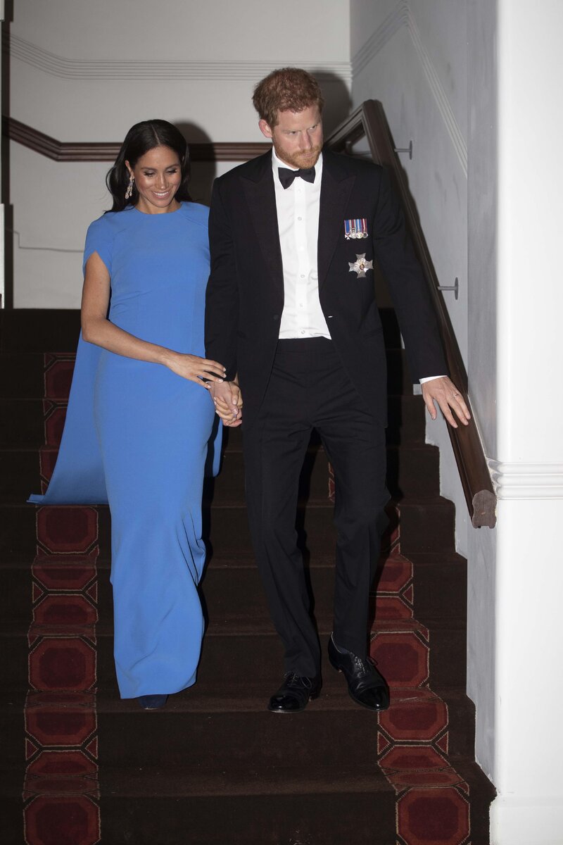    Меган Маркл и принц Гарри на вечереLegion-Media