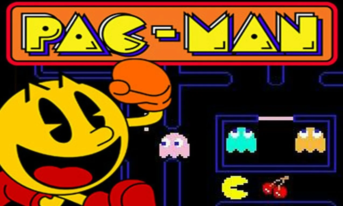 Pac man играть. Pacman игра 1980 года. Пакман 1980. Пакман 80х. Pacman Midway.