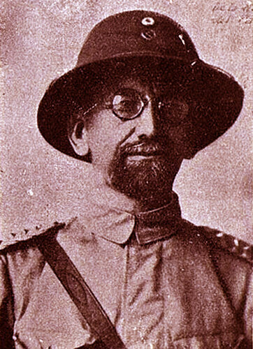 Генерал Беляев во время Чакской войны. 