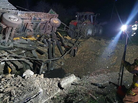   Фото из соцсетей польского военного эксперта Ярослава Вольского