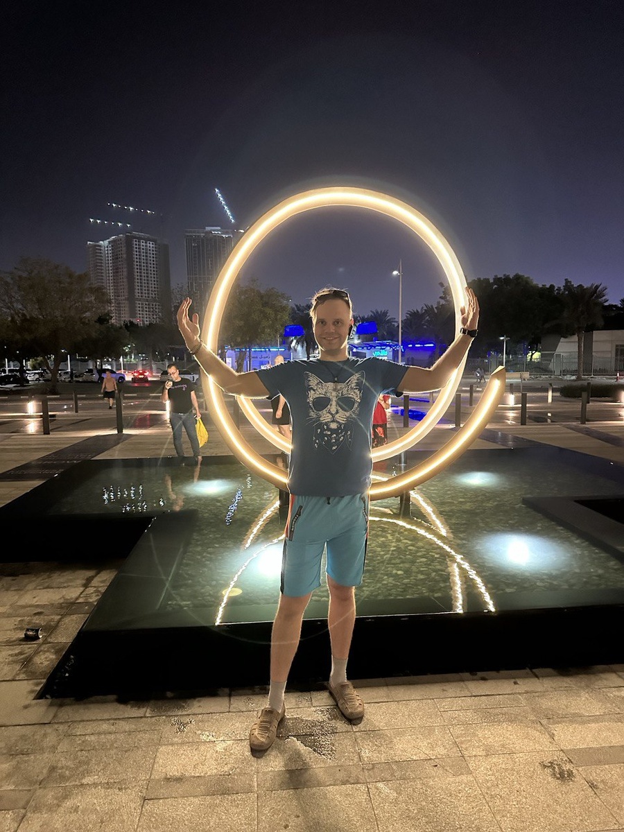 Дубай. О рисках лучше думается, когда вокруг спокойнее. 