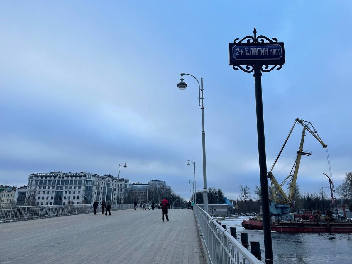 Дорога на 5 вёрст Елагин остров