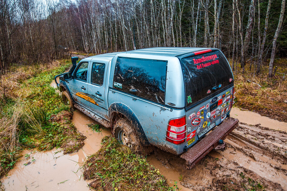 Цепи на колесах делают пикап с задним приводом круче внедорожников. Мы ...
