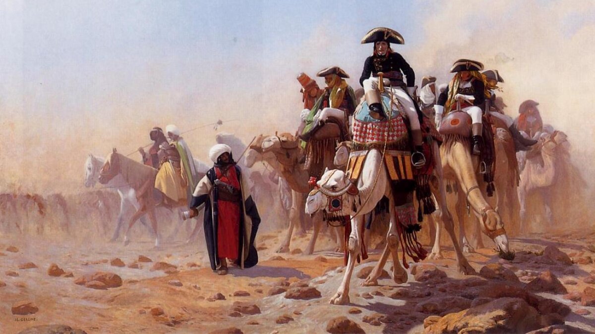 Жан-Леон Жером «Бонапарт в Египте», 1863 год