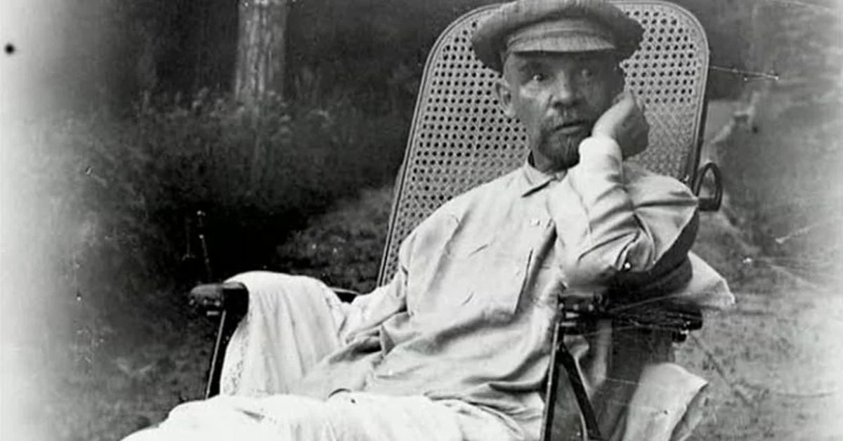 Ленин Владимир Ильич в Горках 1923 год